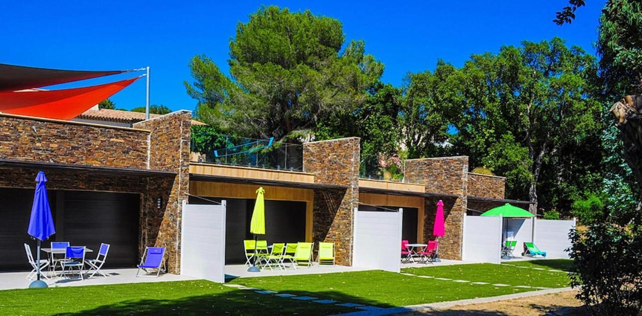 La Villa Romeo, Piscine Et Spa Сен Максим Екстериор снимка