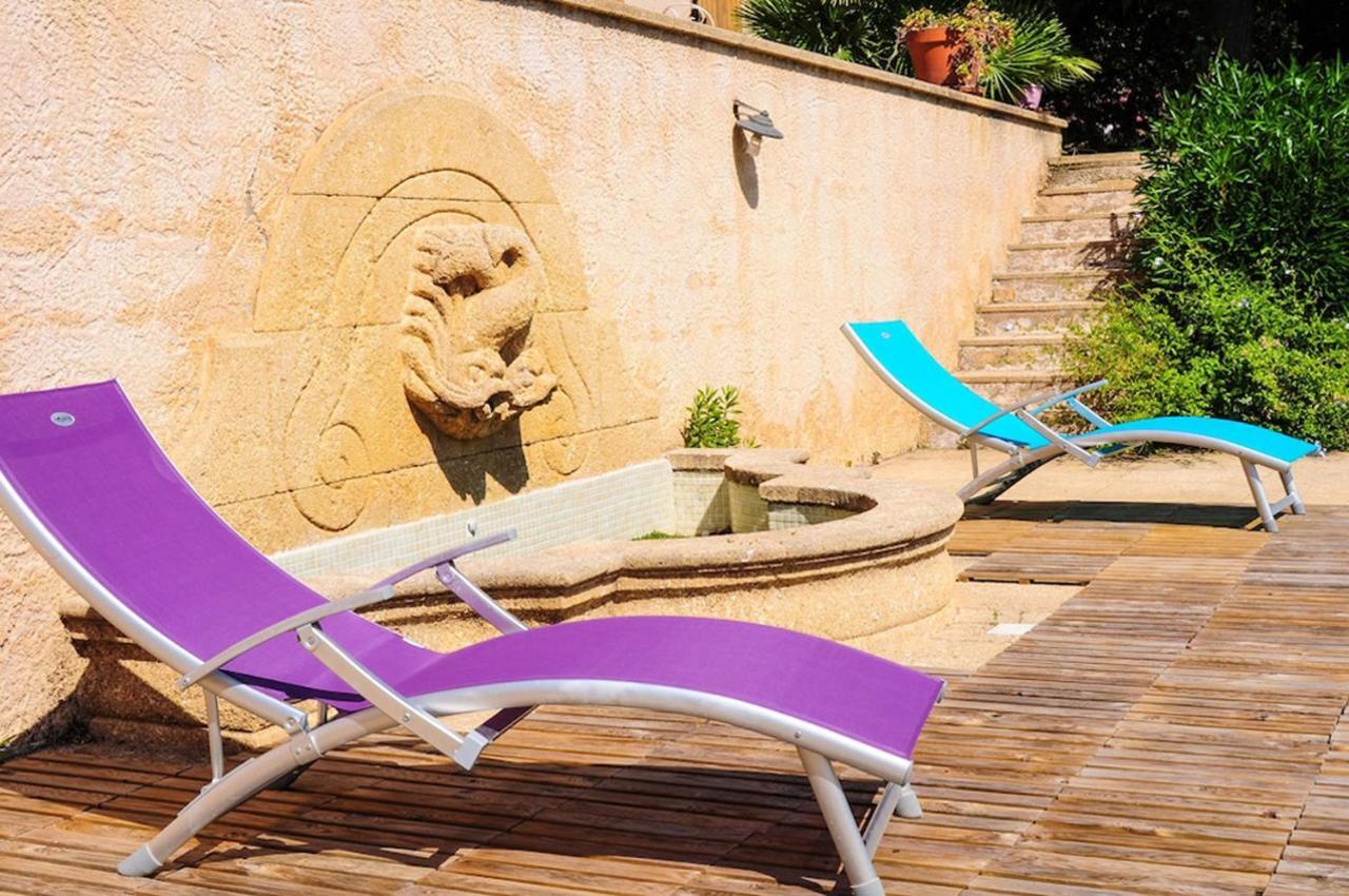 La Villa Romeo, Piscine Et Spa Сен Максим Екстериор снимка