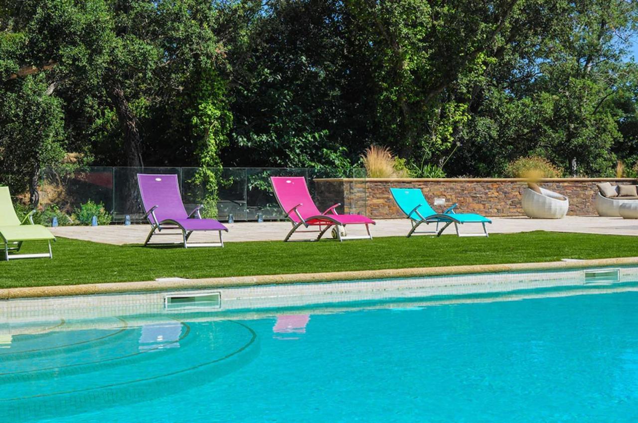 La Villa Romeo, Piscine Et Spa Сен Максим Екстериор снимка